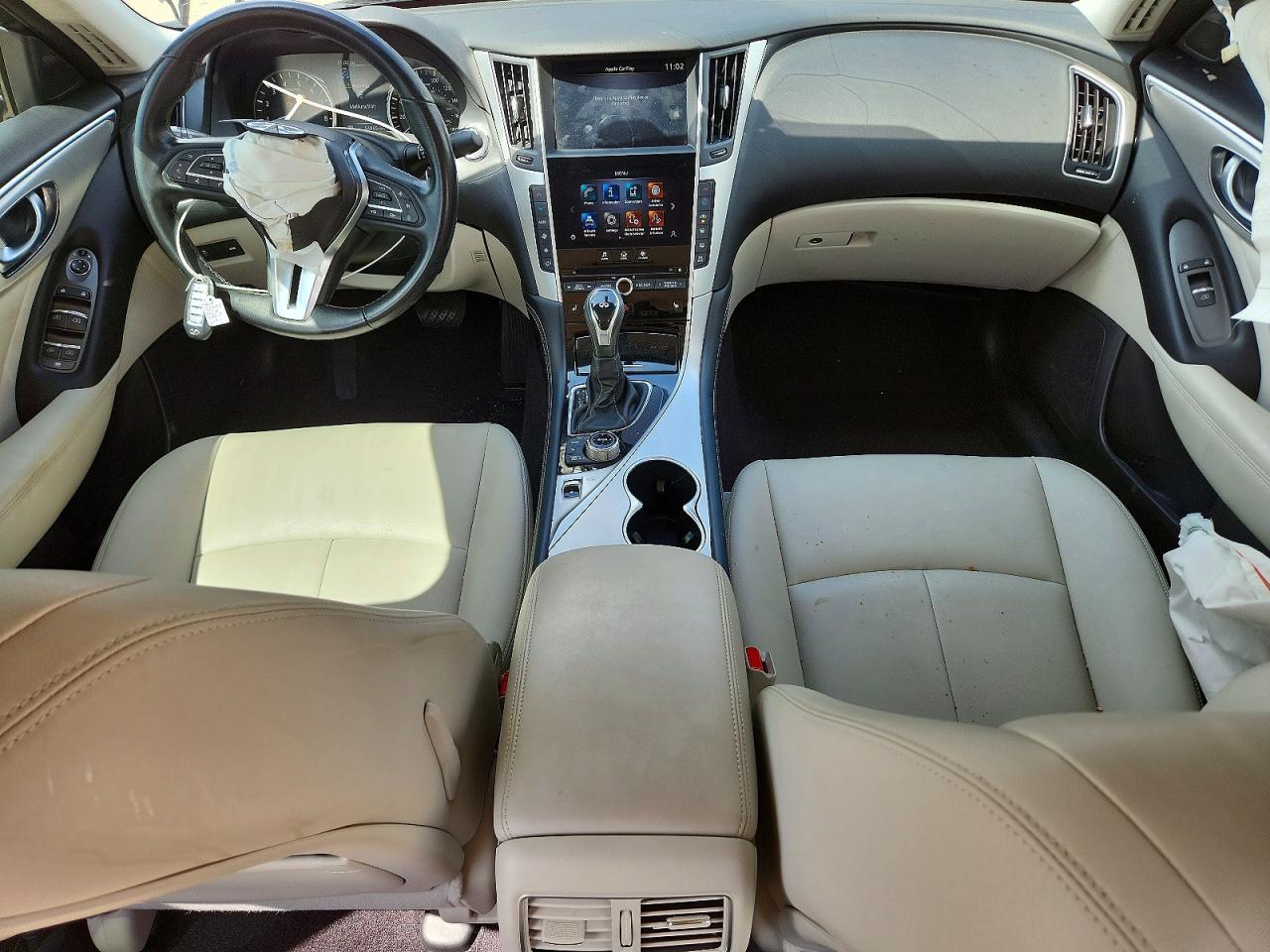 2021 Infiniti Q50 Luxe Black vin: JN1EV7BP0MM700273