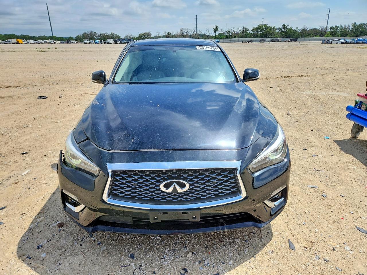 2021 Infiniti Q50 Luxe Black vin: JN1EV7BP0MM700273