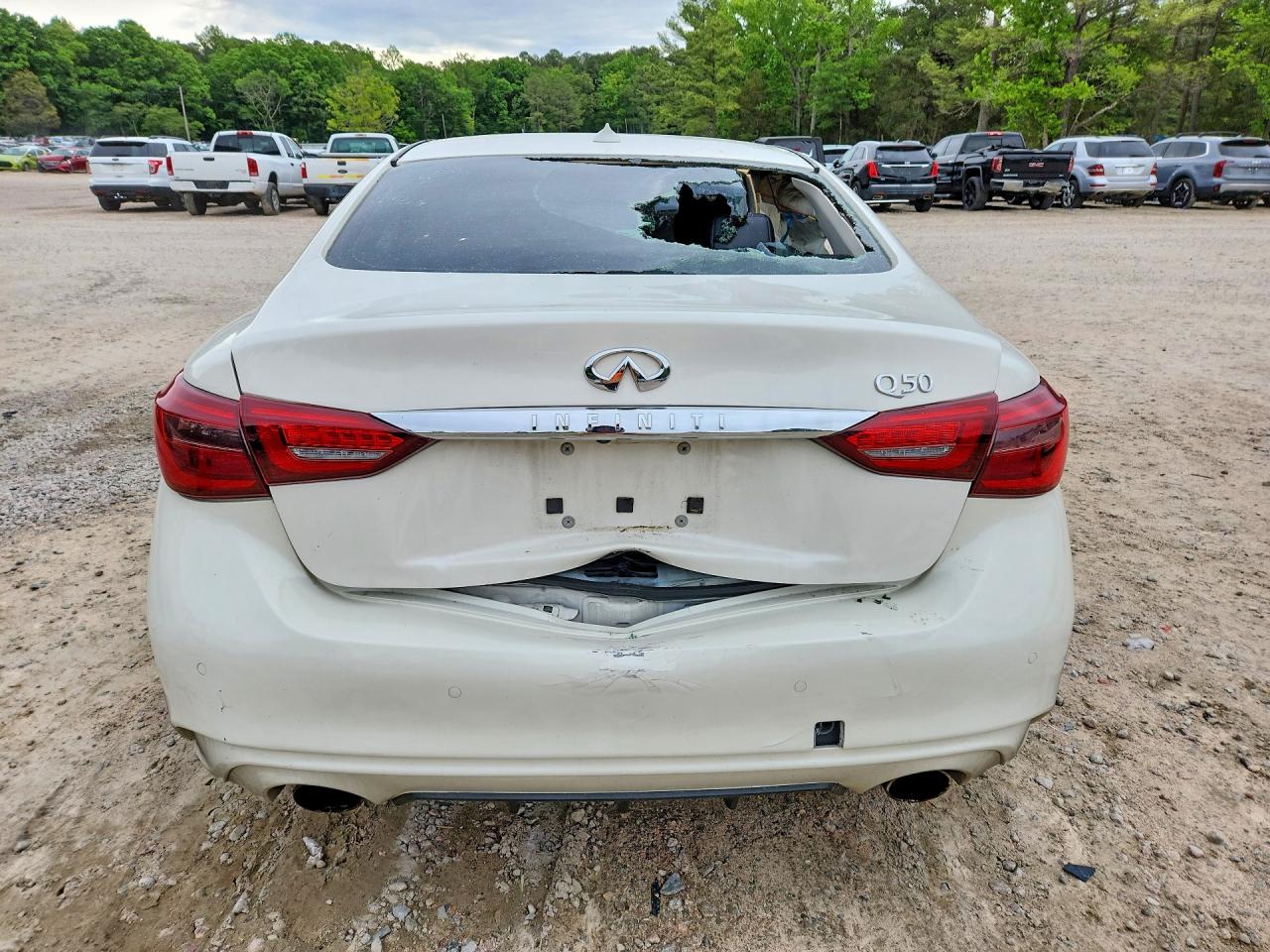 2021 Infiniti Q50 Luxe White vin: JN1EV7BP2MM701845