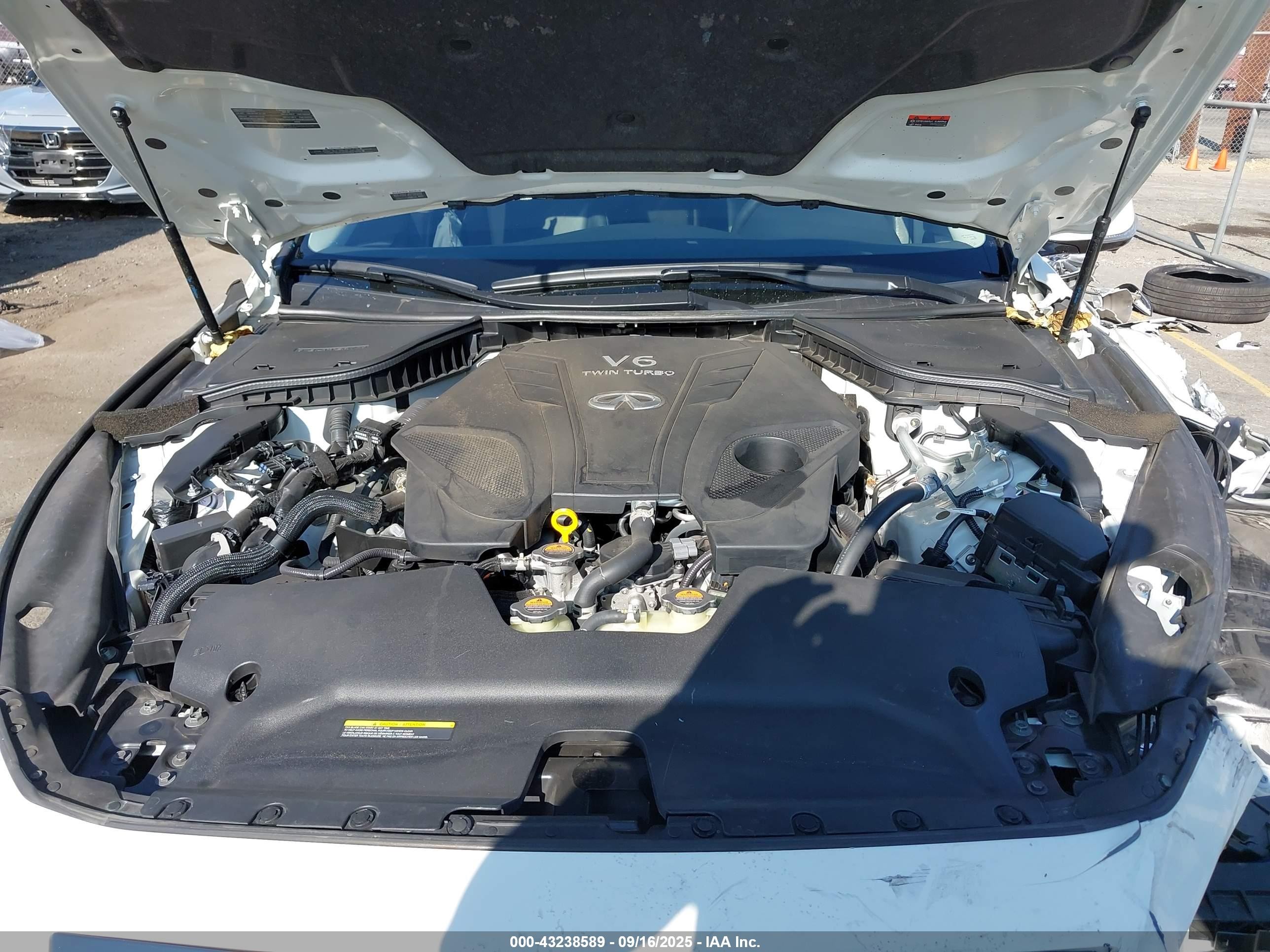 2022 Infiniti Q50 Luxe Белый vin: JN1EV7BP8NM311544