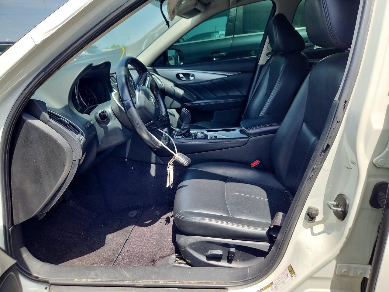 2021 Infiniti Q50 Luxe White vin: JN1EV7BP9MM703267