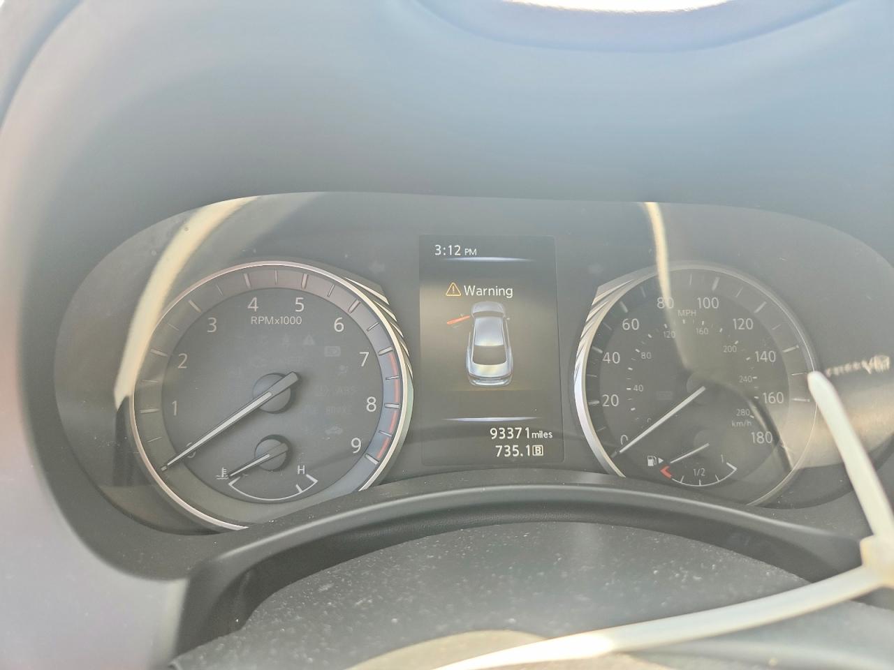 2021 Infiniti Q50 Luxe White vin: JN1EV7BP9MM703267