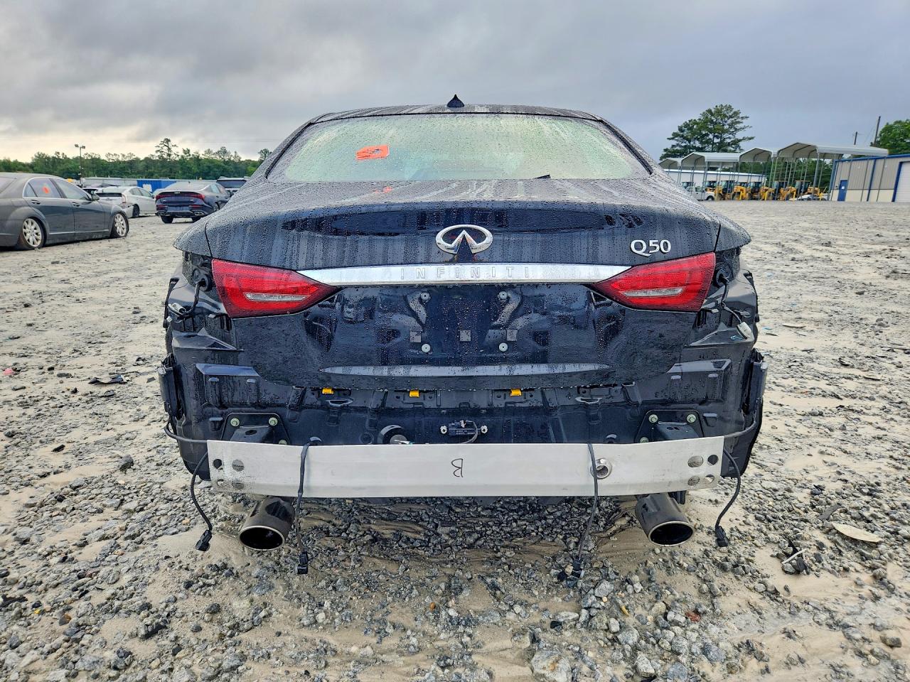 2023 Infiniti Q50 Luxe Black vin: JN1EV7BPXPM510825