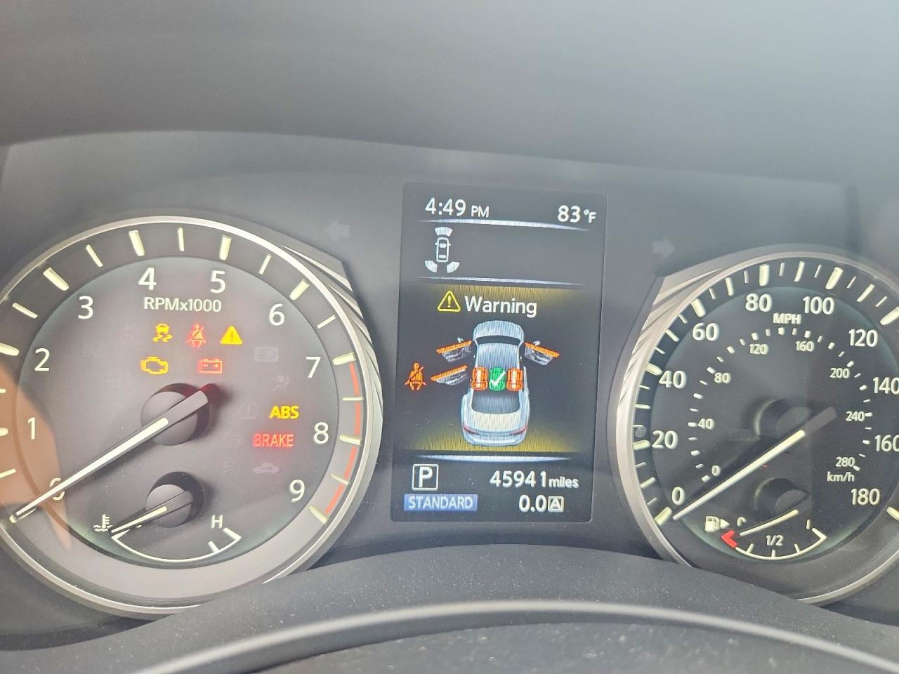 2023 Infiniti Q50 Luxe Black vin: JN1EV7BPXPM510825