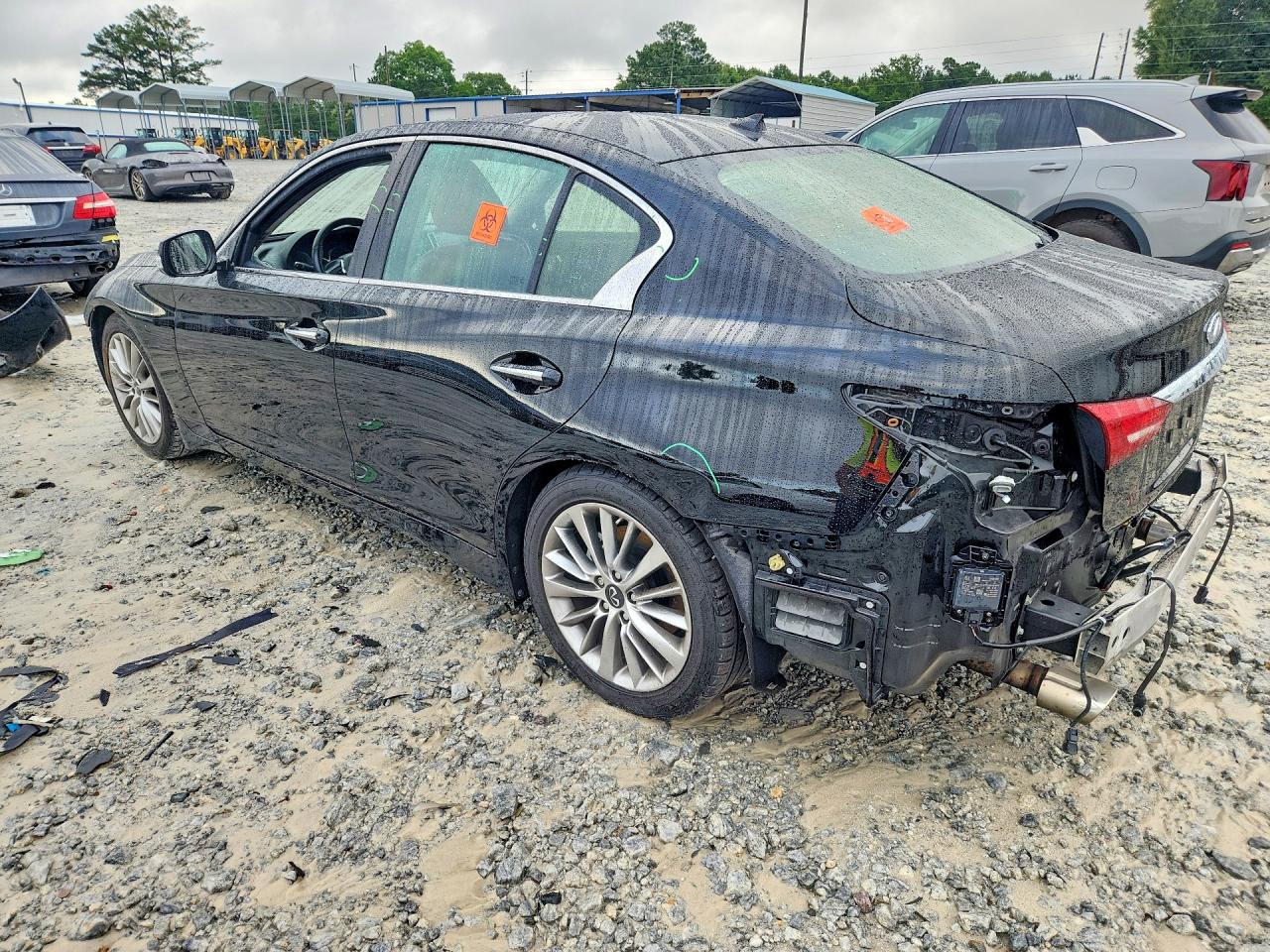 2023 Infiniti Q50 Luxe Black vin: JN1EV7BPXPM510825