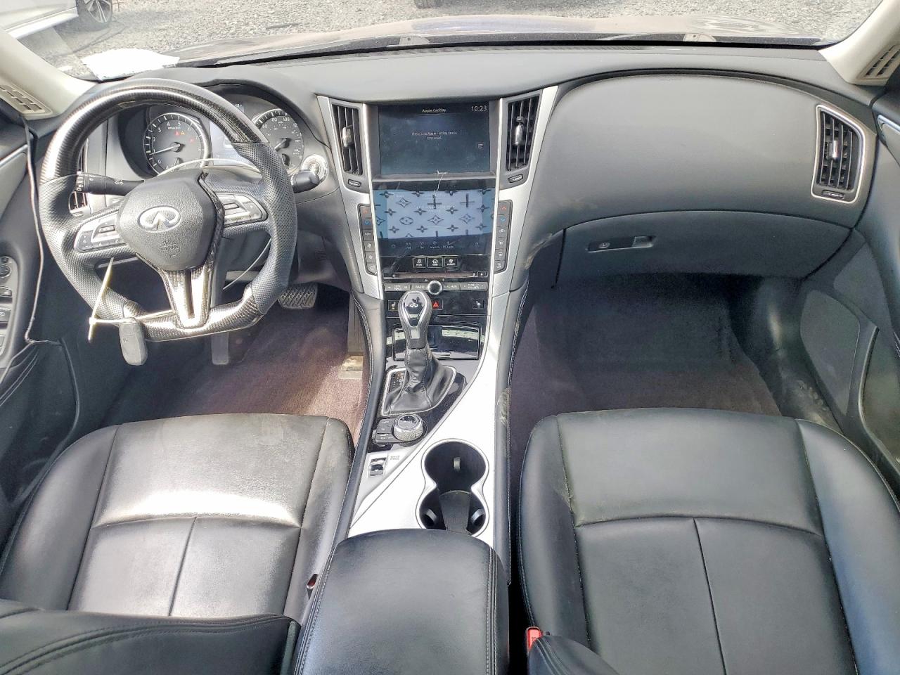 2021 Infiniti Q50 Luxe Серый vin: JN1EV7BR0MM751547