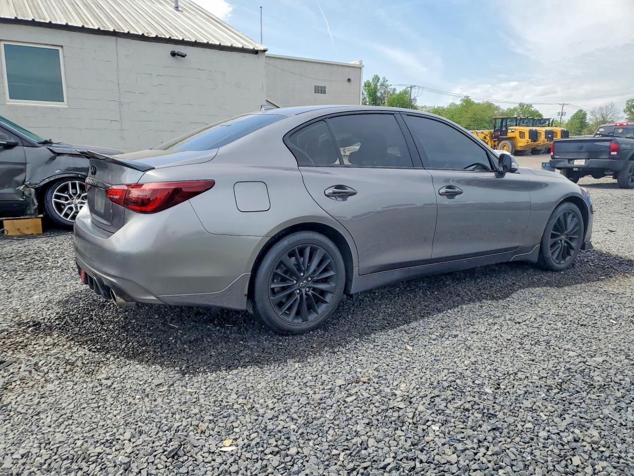 2021 Infiniti Q50 Luxe Серый vin: JN1EV7BR0MM751547