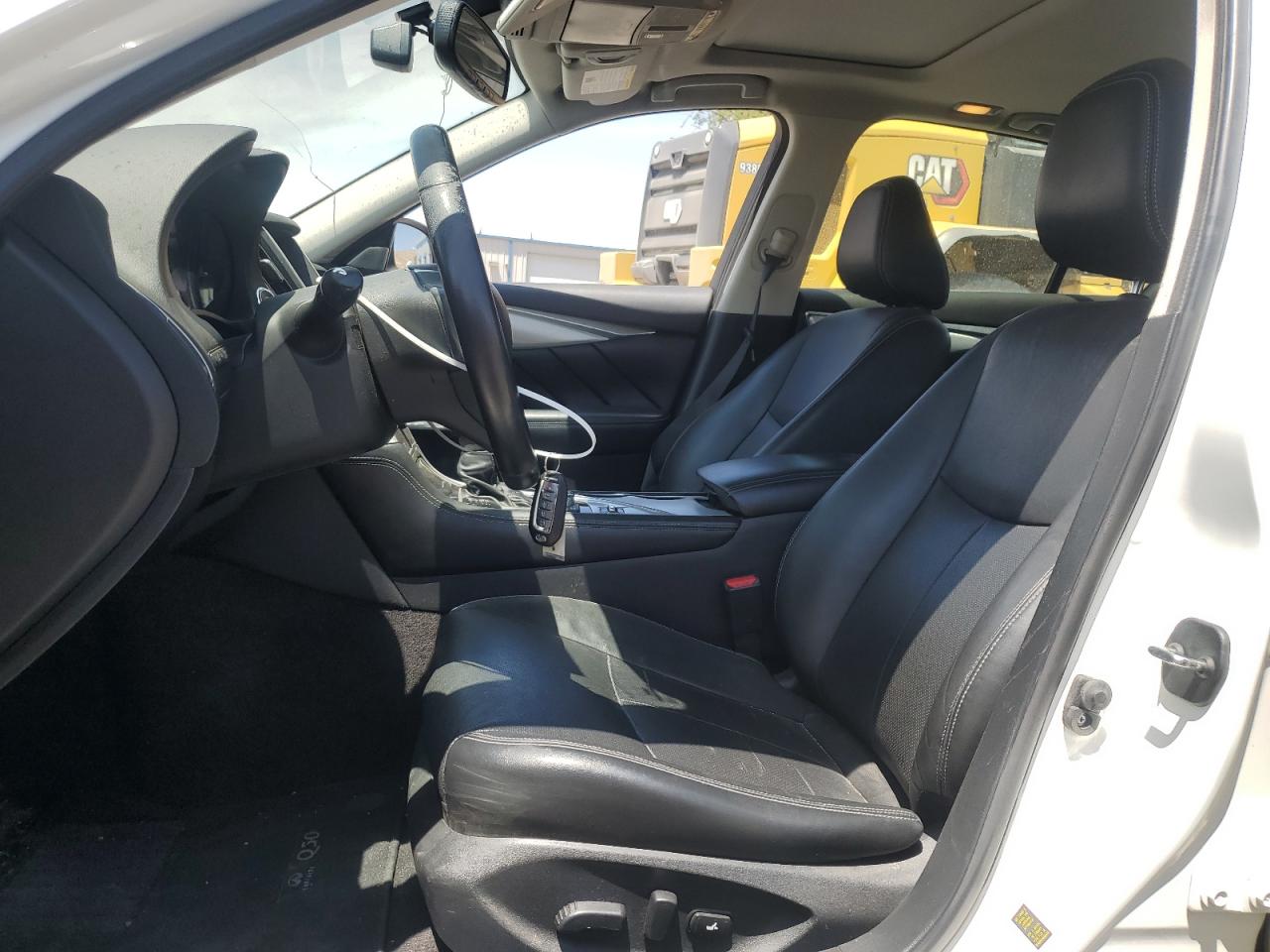 2021 Infiniti Q50 Luxe White vin: JN1EV7BR1MM753985