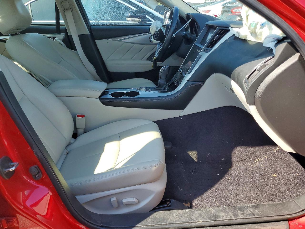 2021 Infiniti Q50 Luxe Red vin: JN1EV7BR2MM750853