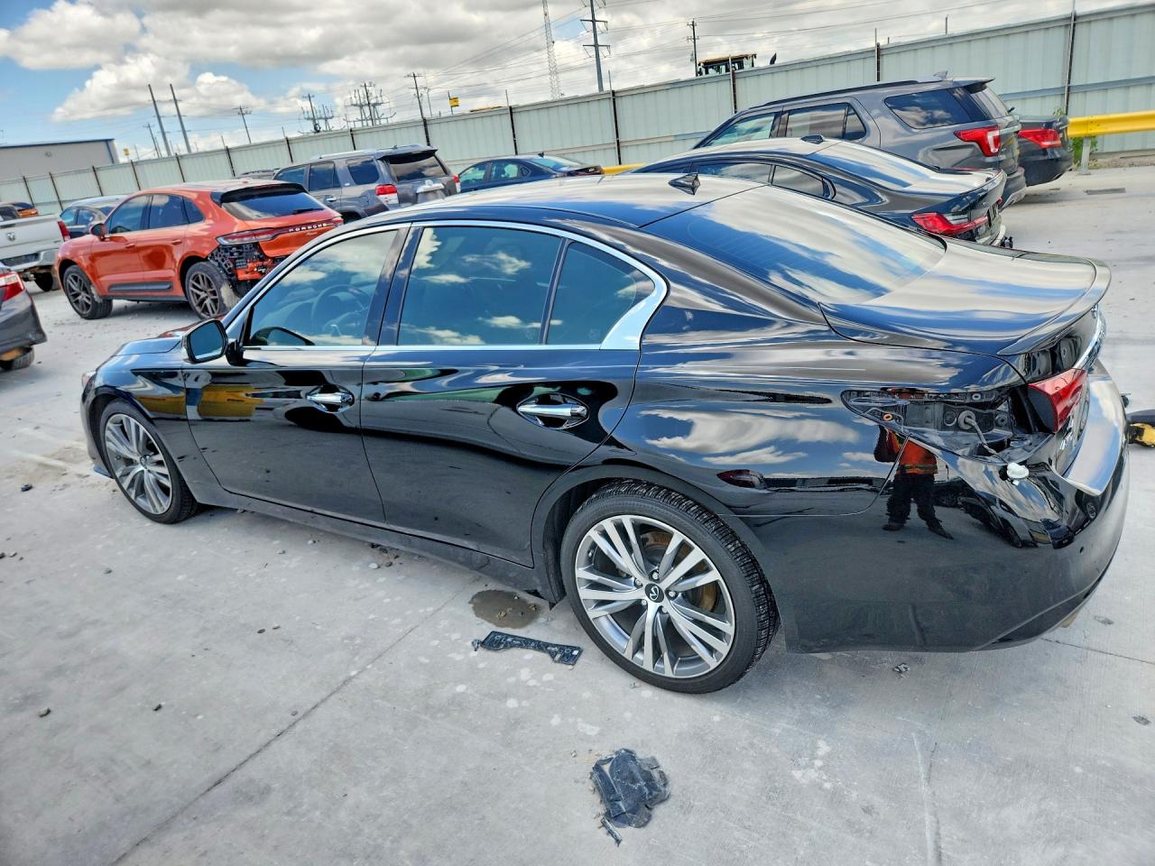 2021 Infiniti Q50 Sensory Black vin: JN1EV7CR0MM754964