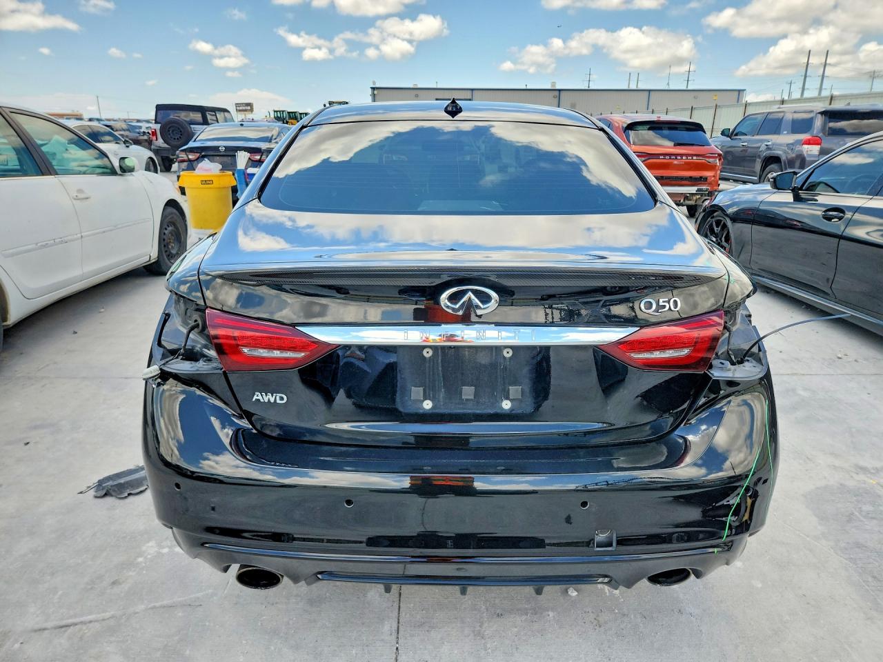 2021 Infiniti Q50 Sensory Black vin: JN1EV7CR0MM754964