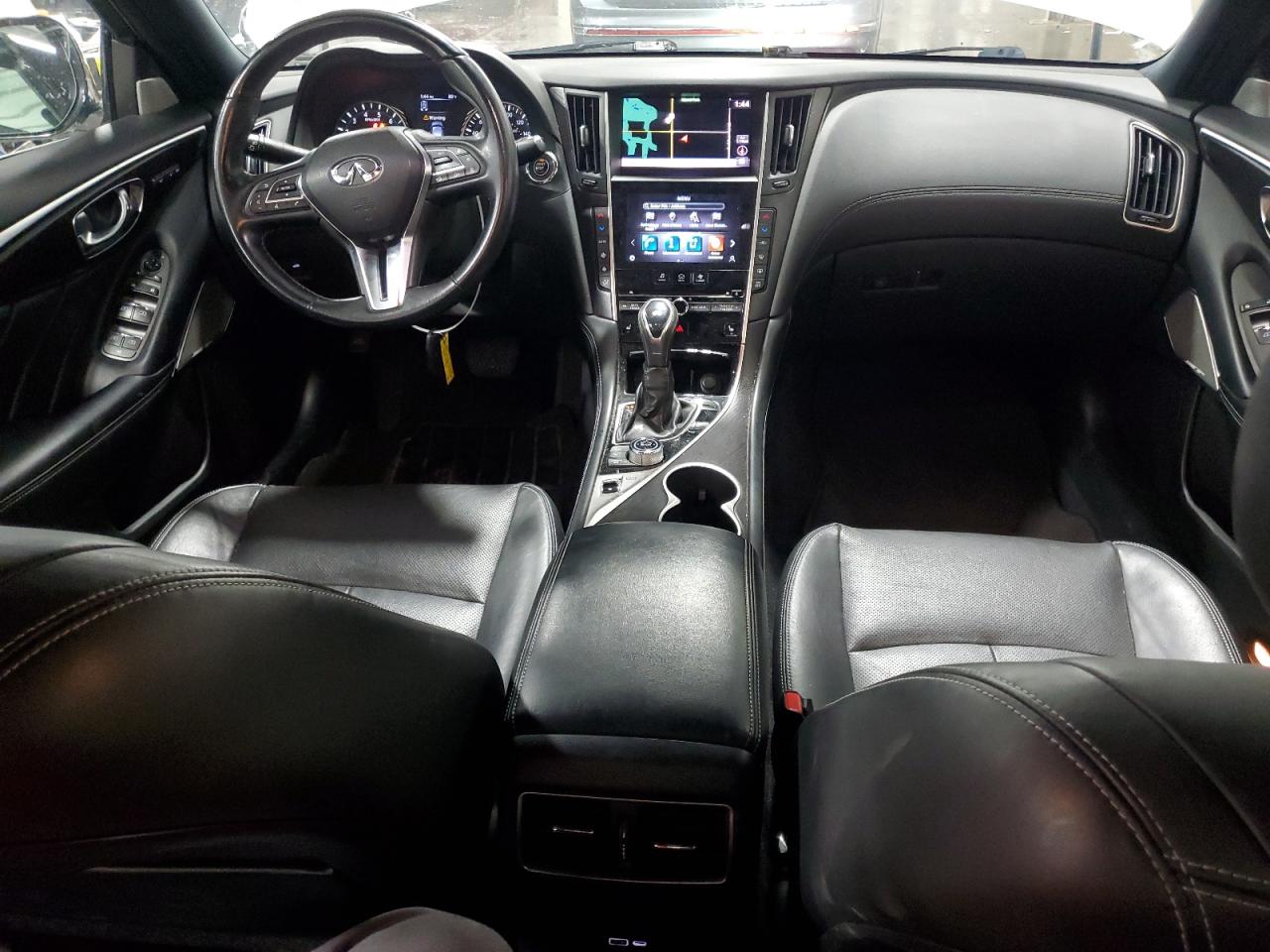 2021 Infiniti Q50 Sensory   White vin: JN1EV7CRXMM753059