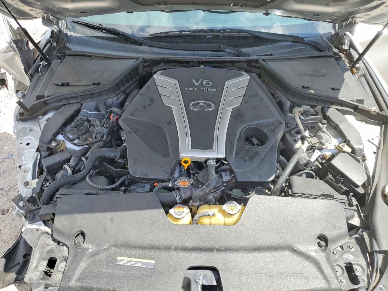 2017 Infiniti Q60 3.0t Premium Silver vin: JN1EV7EK3HM364446