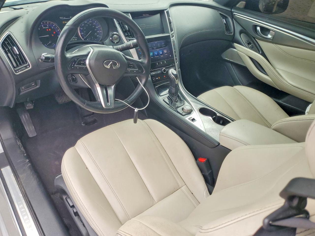 2017 Infiniti Q60 3.0t Premium Silver vin: JN1EV7EK7HM363168