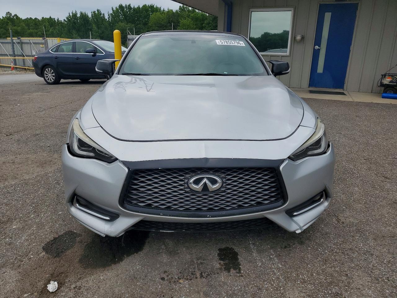 2017 Infiniti Q60 3.0t Premium Silver vin: JN1EV7EK7HM363168