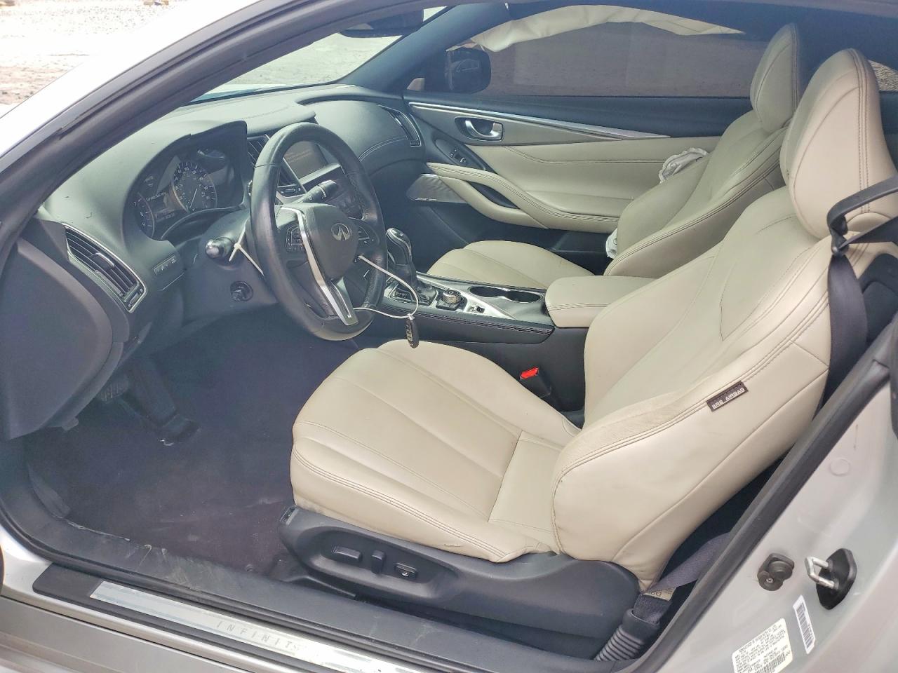 2017 Infiniti Q60 3.0t Premium Silver vin: JN1EV7EK7HM363168