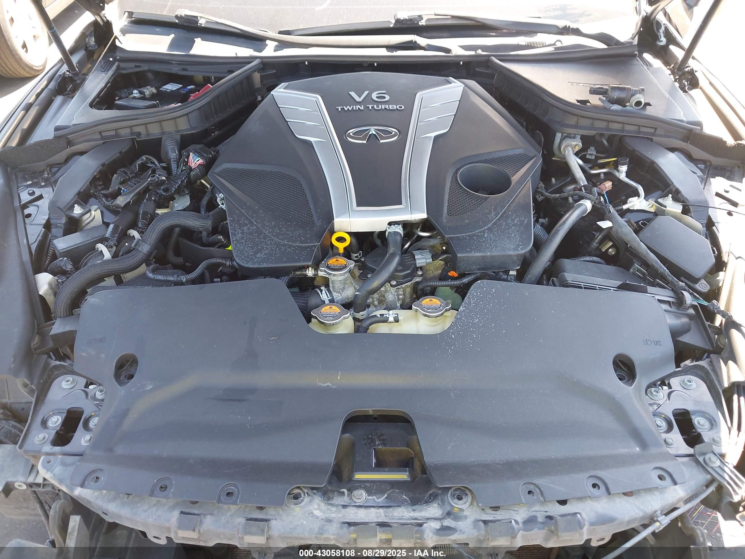 2018 Infiniti Q60 3.0t Luxe Черный vin: JN1EV7EK7JM342648