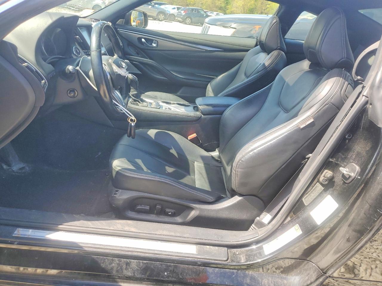 2017 Infiniti Q60 3.0t Premium Черный vin: JN1EV7EL0HM553323