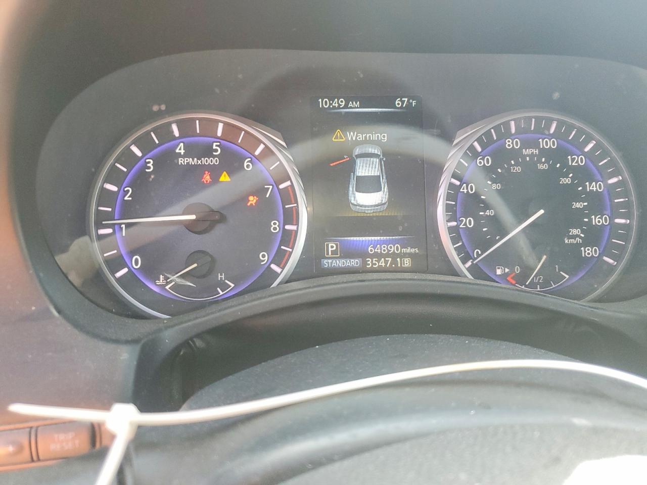 2017 Infiniti Q60 3.0t Premium Черный vin: JN1EV7EL0HM553323