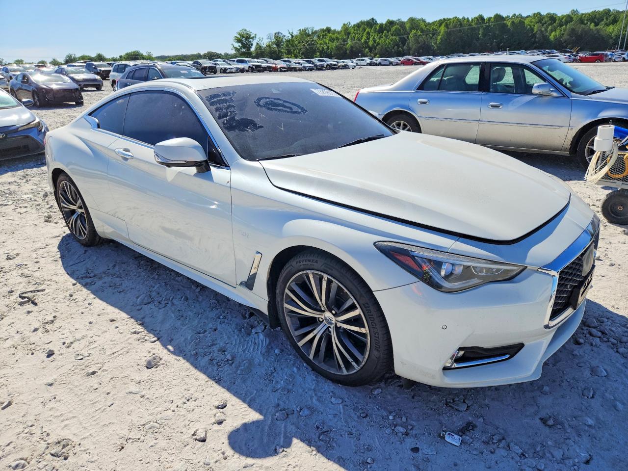2017 Infiniti Q60 Premium White vin: JN1EV7EL7HM552766