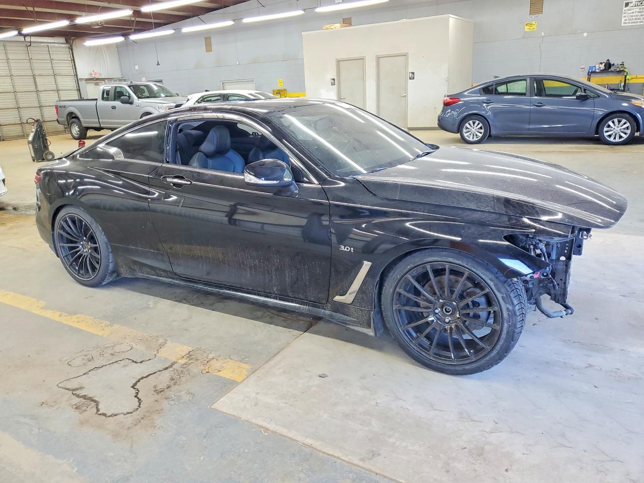 2018 Infiniti Q60 3.0t Luxe Black vin: JN1EV7EL7JM392118
