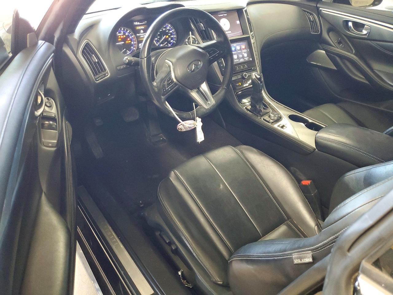 2018 Infiniti Q60 3.0t Luxe Black vin: JN1EV7EL7JM392118
