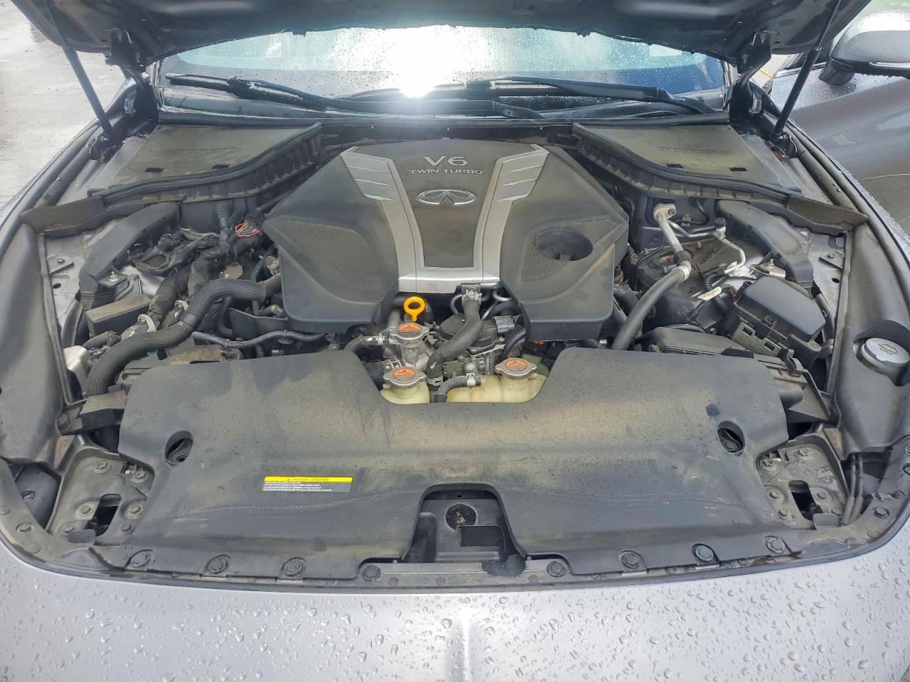 2018 Infiniti Q60 3.0t Luxe Серый vin: JN1EV7EL8JM393150