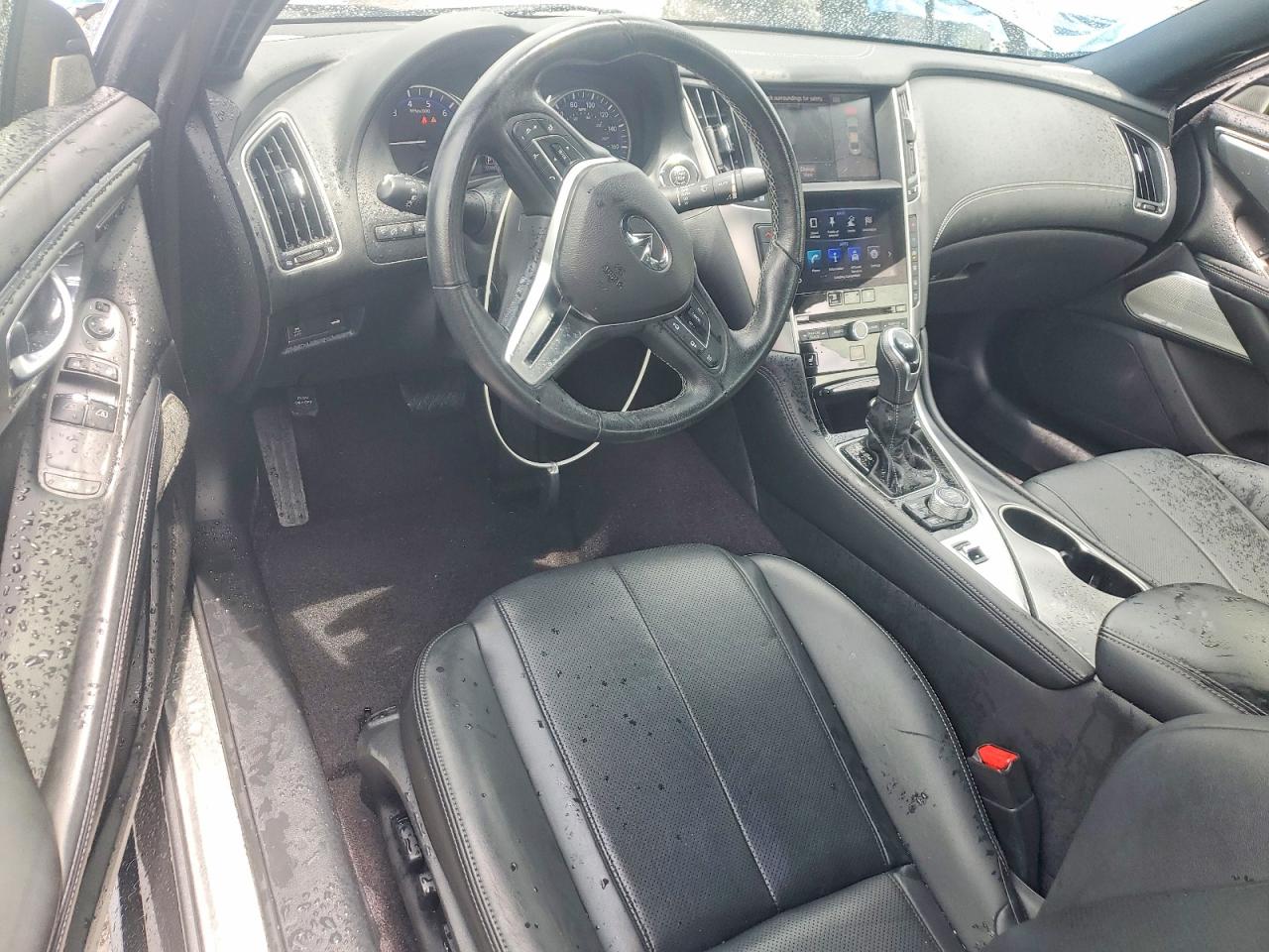 2018 Infiniti Q60 3.0t Luxe Серый vin: JN1EV7EL8JM393150