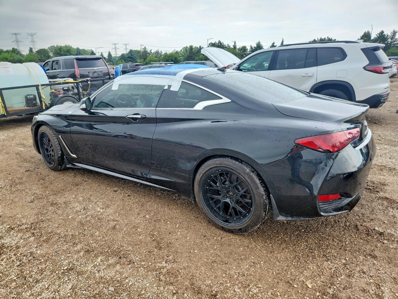 2022 Infiniti Q60 Luxe Black vin: JN1EV7KK5NM600109
