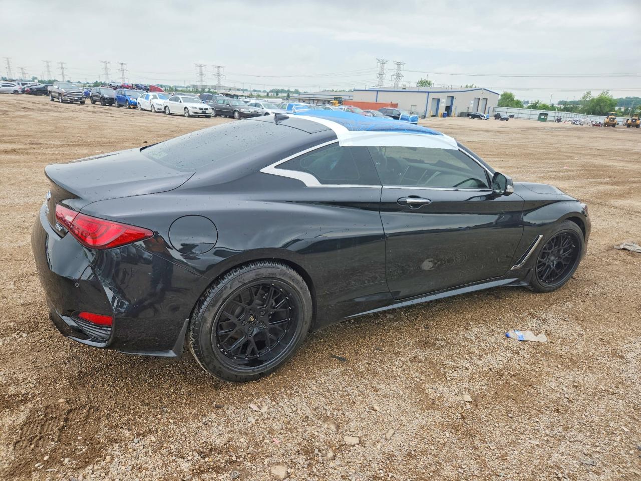 2022 Infiniti Q60 Luxe Black vin: JN1EV7KK5NM600109