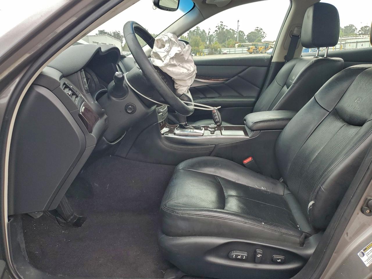 2012 Infiniti M35h Gray vin: JN1EY1AP0CM910330