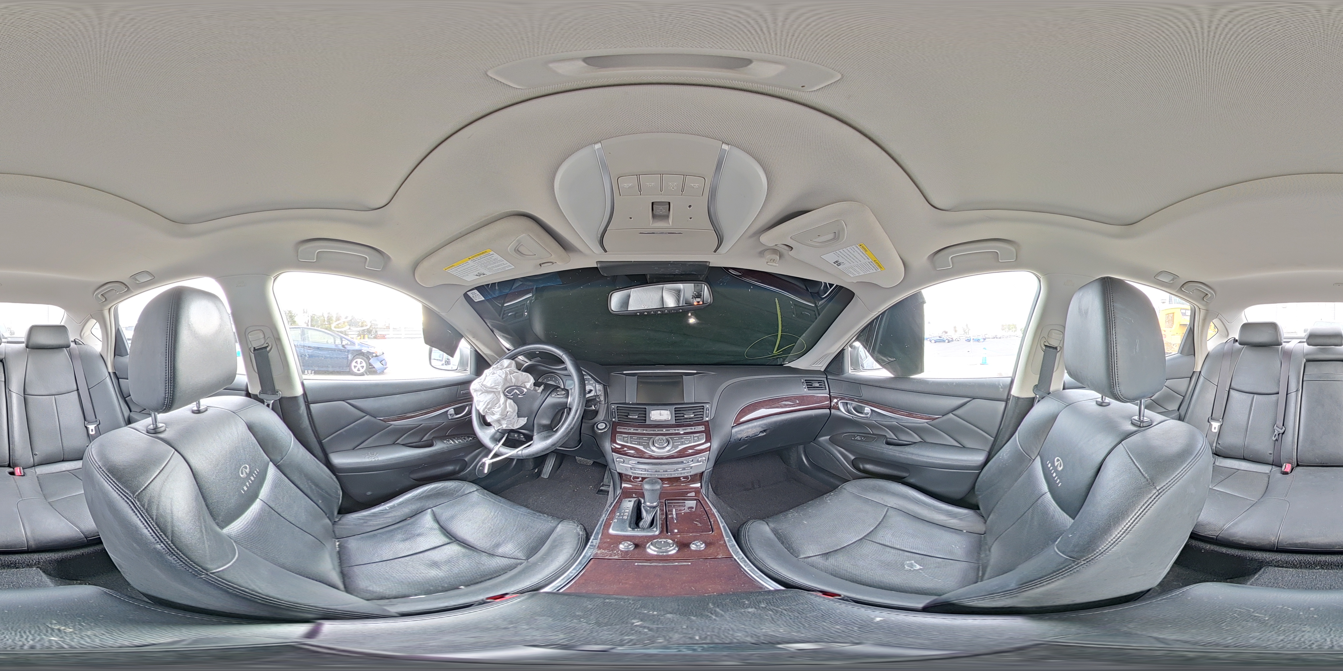 2012 Infiniti M35h Gray vin: JN1EY1AP0CM910330