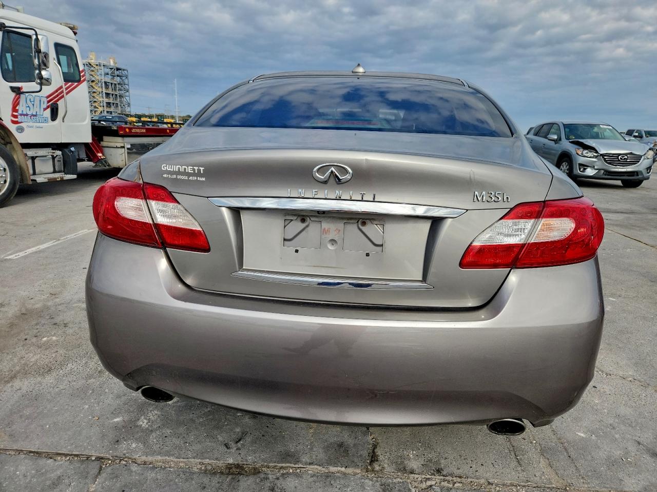 2012 Infiniti M35h Gray vin: JN1EY1AP0CM910411