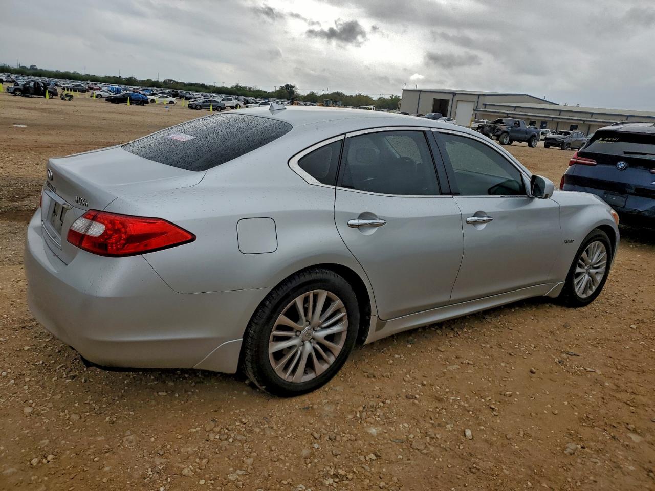 2012 Infiniti M35h Серебряный vin: JN1EY1AP0CM910554