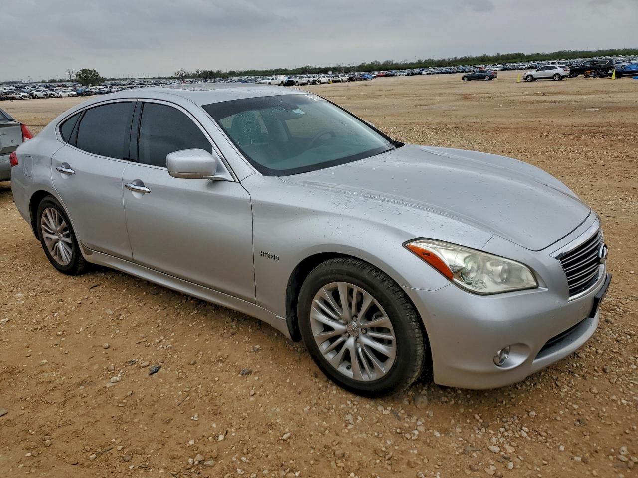 2012 Infiniti M35h Серебряный vin: JN1EY1AP0CM910554