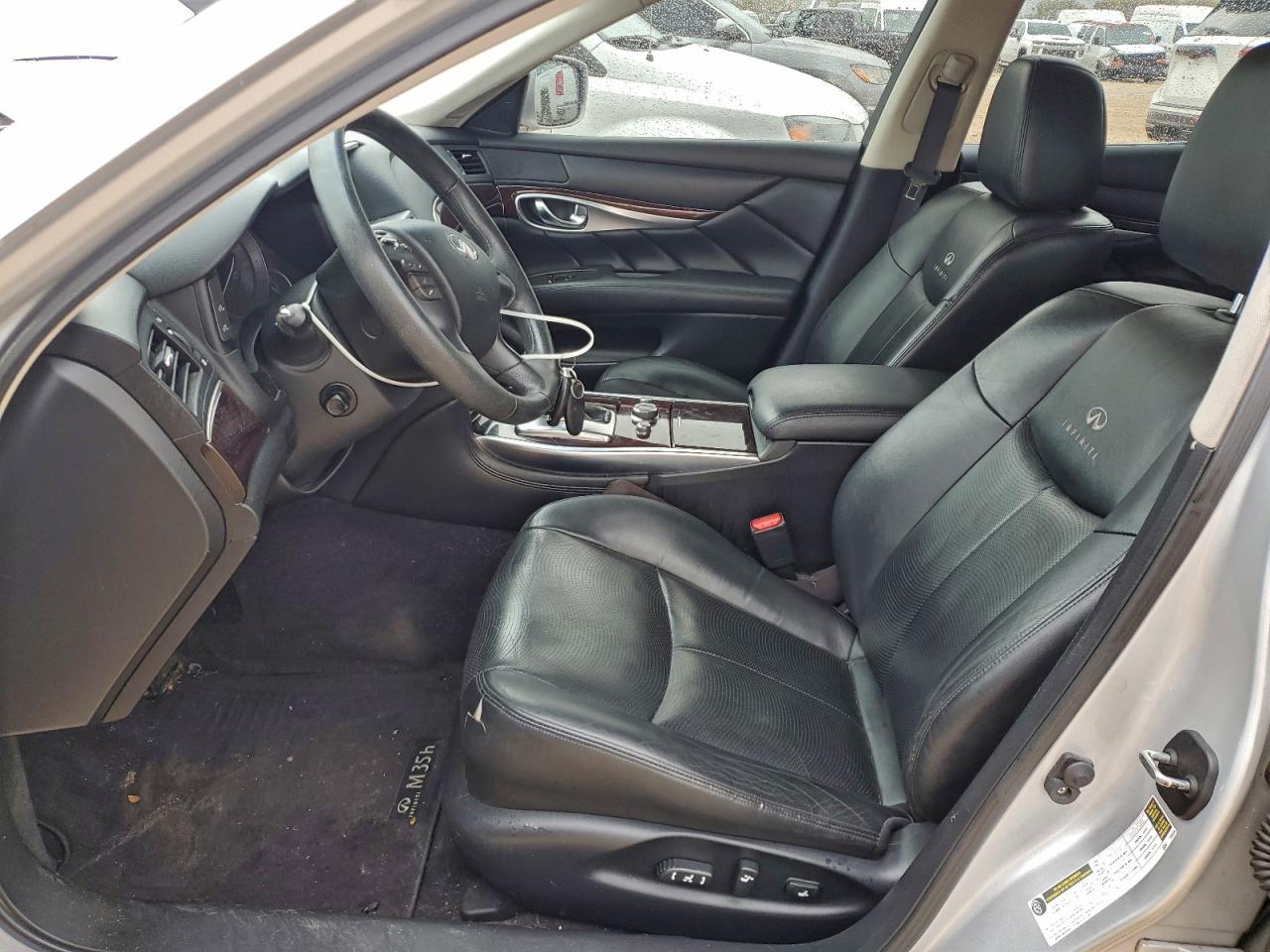 2012 Infiniti M35h Серебряный vin: JN1EY1AP0CM910554