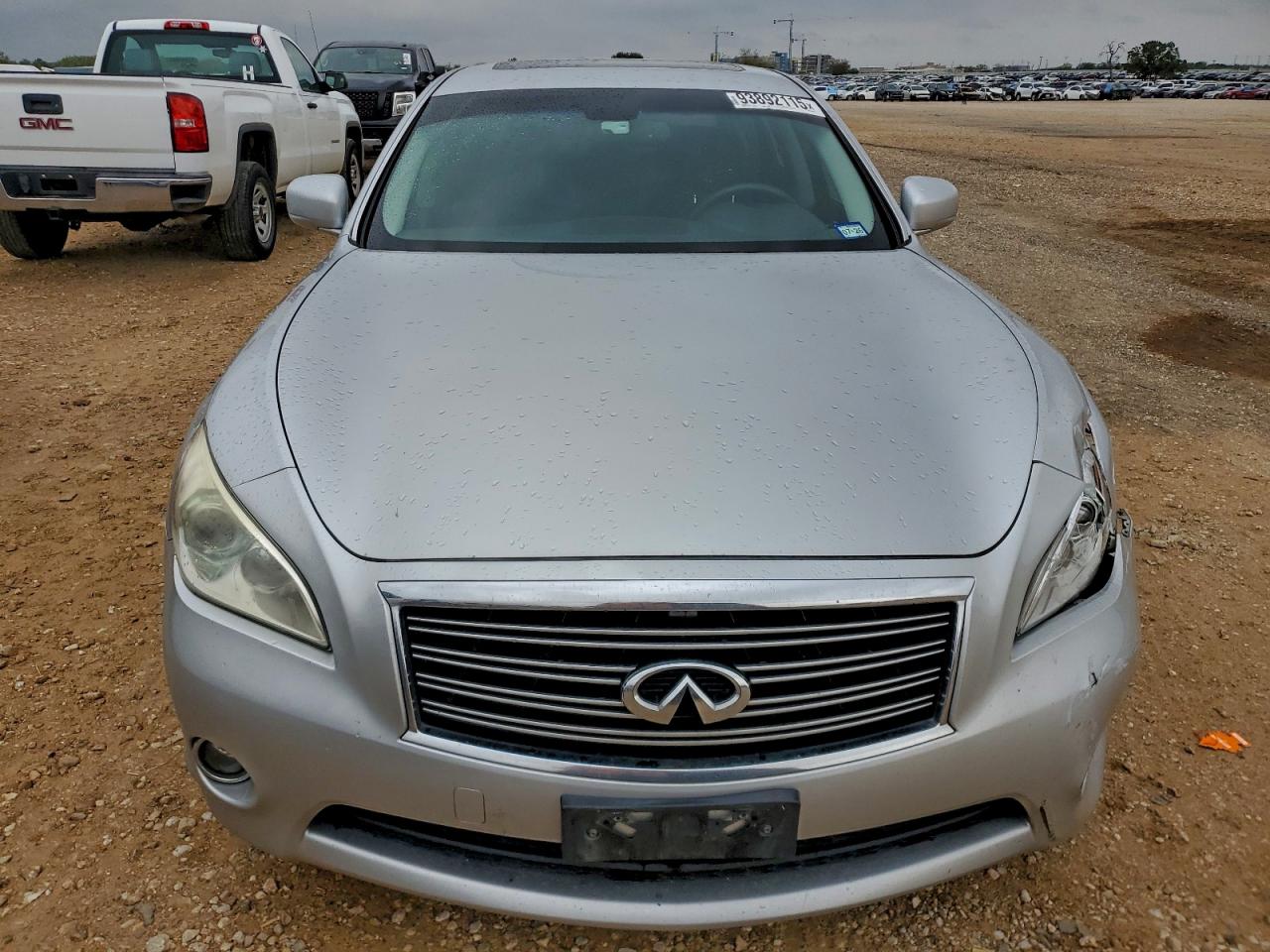 2012 Infiniti M35h Серебряный vin: JN1EY1AP0CM910554