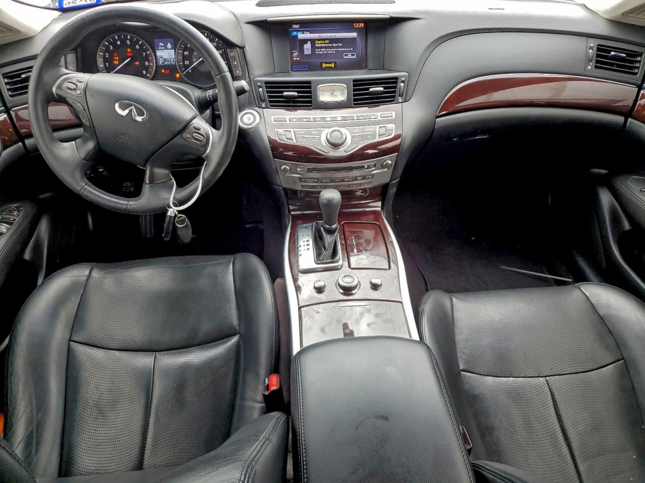 2012 Infiniti M35h Серебряный vin: JN1EY1AP0CM910554