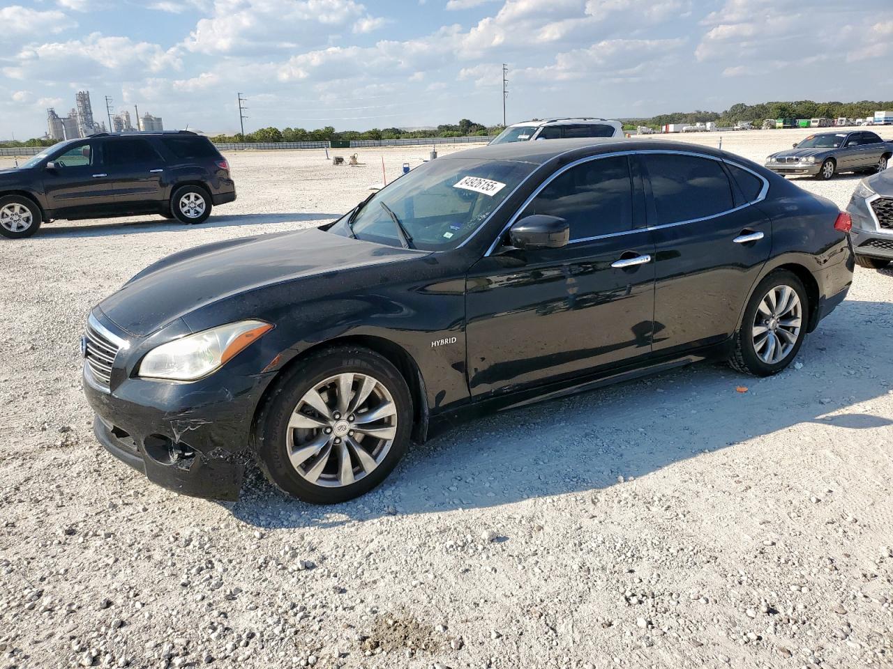 2012 Infiniti M35h Black vin: JN1EY1AP0CM910702