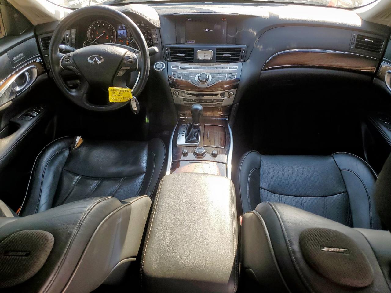 2012 Infiniti M35h Black vin: JN1EY1AP0CM910702