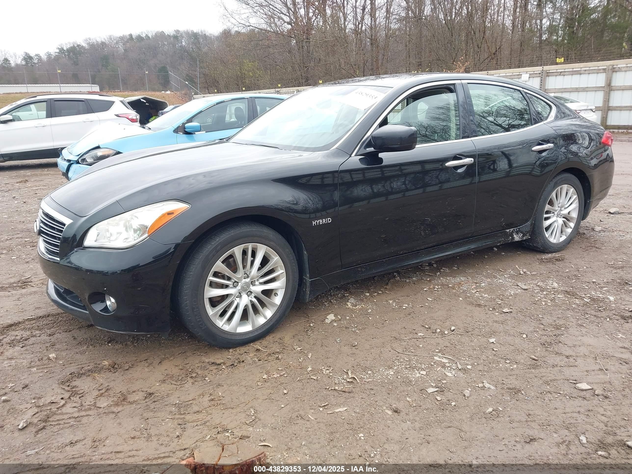 2012 Infiniti M35h   Black vin: JN1EY1AP3CM910127