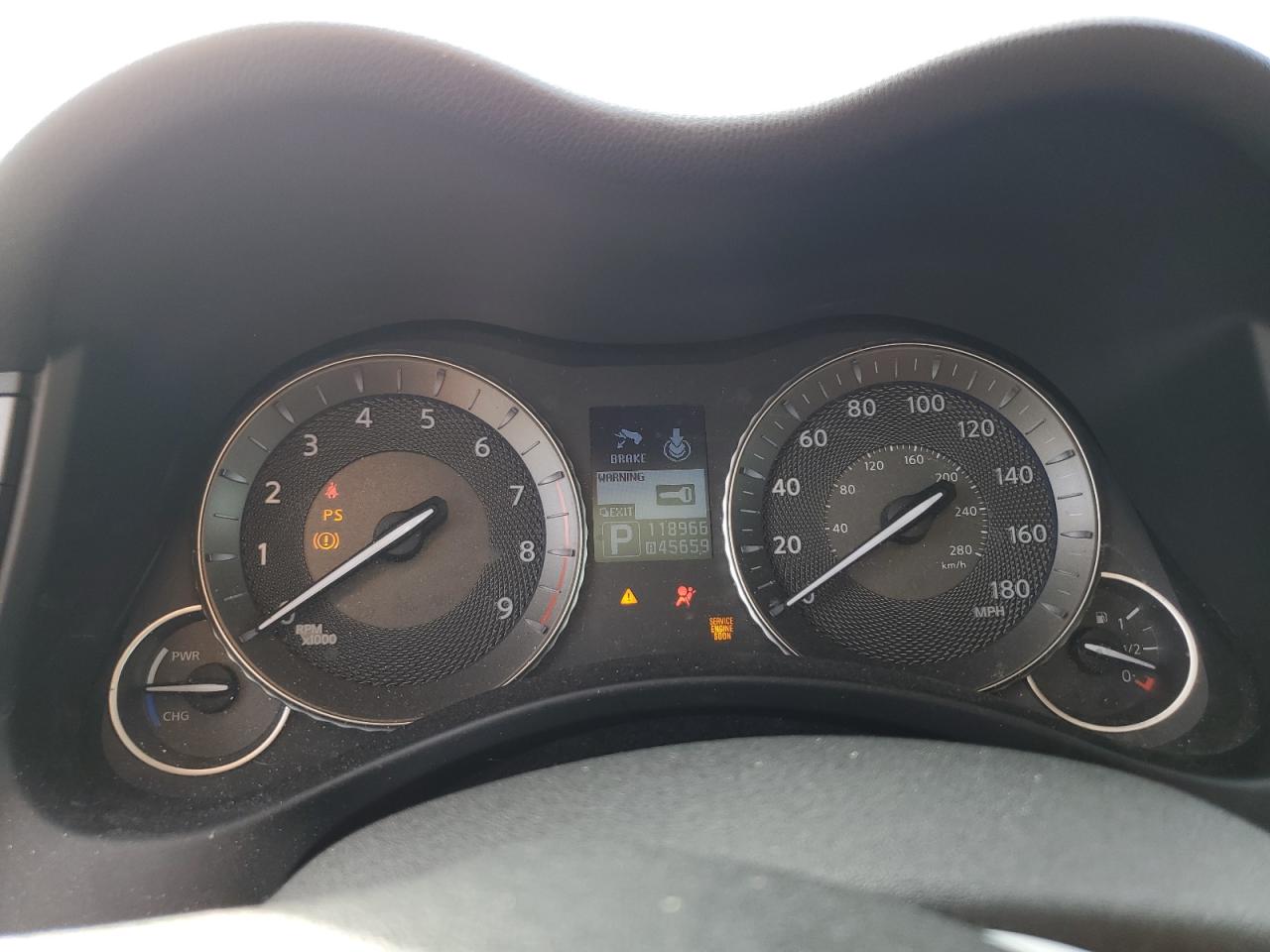 2012 Infiniti M35h Silver vin: JN1EY1AP4CM910458