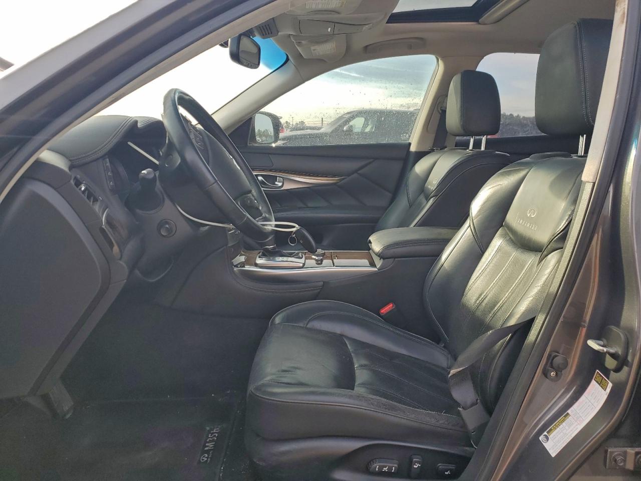 2012 Infiniti M35h Gray vin: JN1EY1AP4CM910573