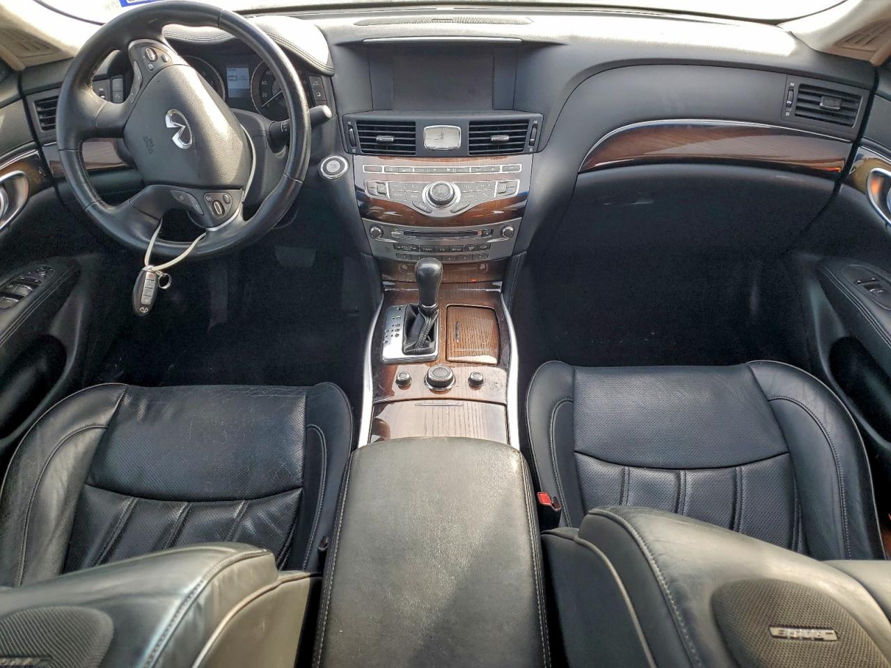 2012 Infiniti M35h Gray vin: JN1EY1AP4CM910573