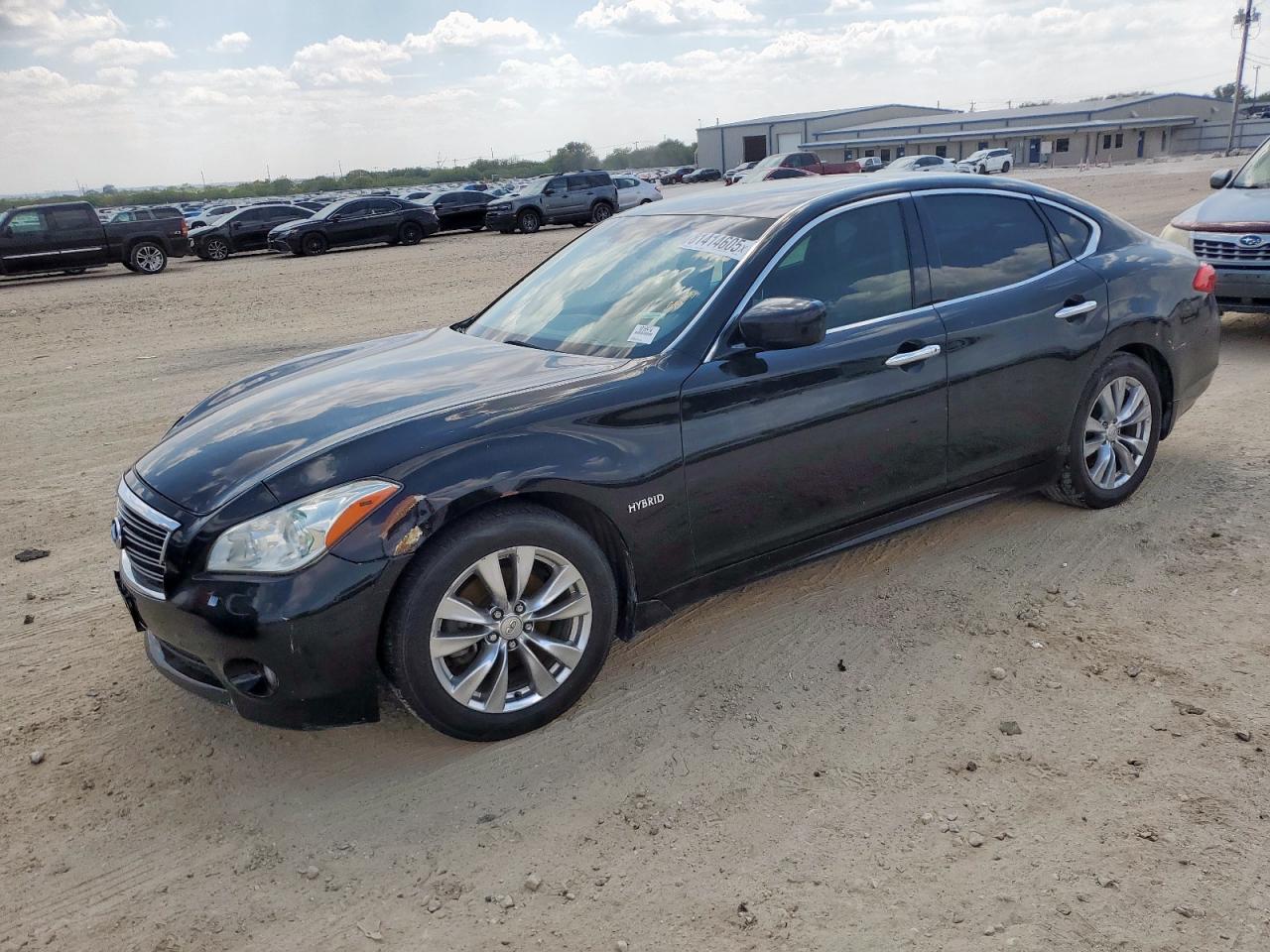 2012 Infiniti M35h Black vin: JN1EY1AP5CM910386