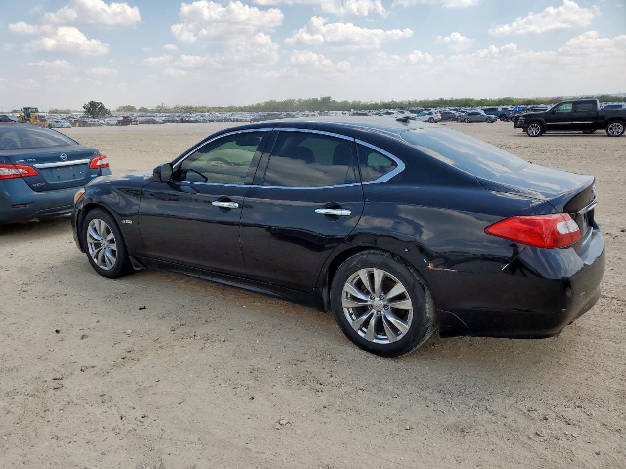 2012 Infiniti M35h Black vin: JN1EY1AP5CM910386