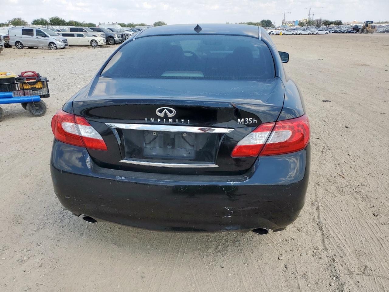 2012 Infiniti M35h Black vin: JN1EY1AP5CM910386