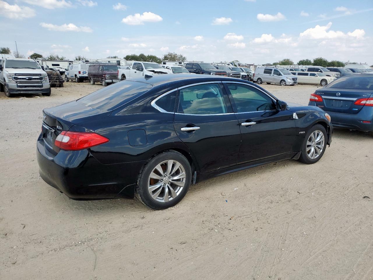 2012 Infiniti M35h Black vin: JN1EY1AP5CM910386