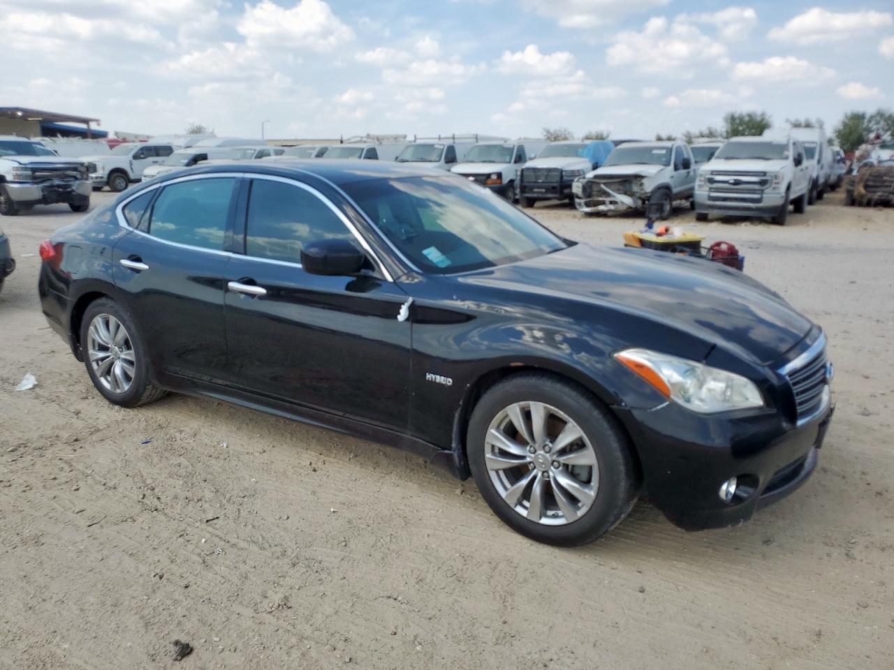 2012 Infiniti M35h Black vin: JN1EY1AP5CM910386