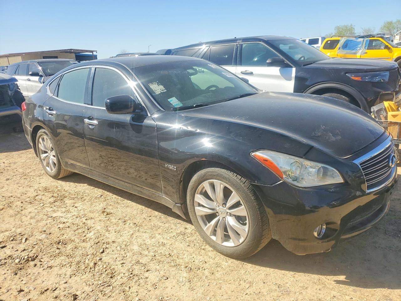 2012 Infiniti M35h Base Black vin: JN1EY1AP5CM910386